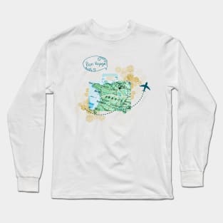 Pack your bags and travel to France Long Sleeve T-Shirt